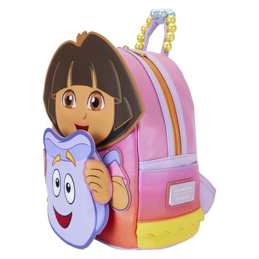 LOUNICBK0093 Dora the Explorer - Dora Cosplay Mini Backpack - Loungefly - Titan Pop Culture