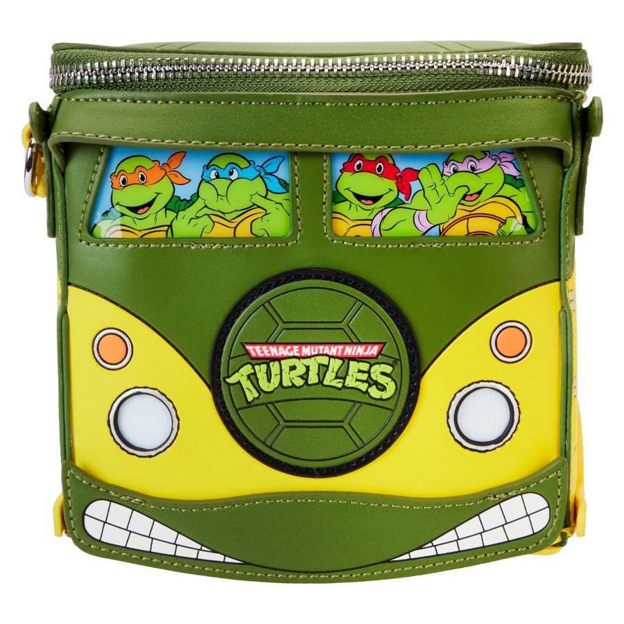 LOUTMNTTB0002 Teenage Mutant Ninja Turtles: 40th Anniversary - Party Wagon Figural Crossbody Bag - Loungefly - Titan Pop Culture
