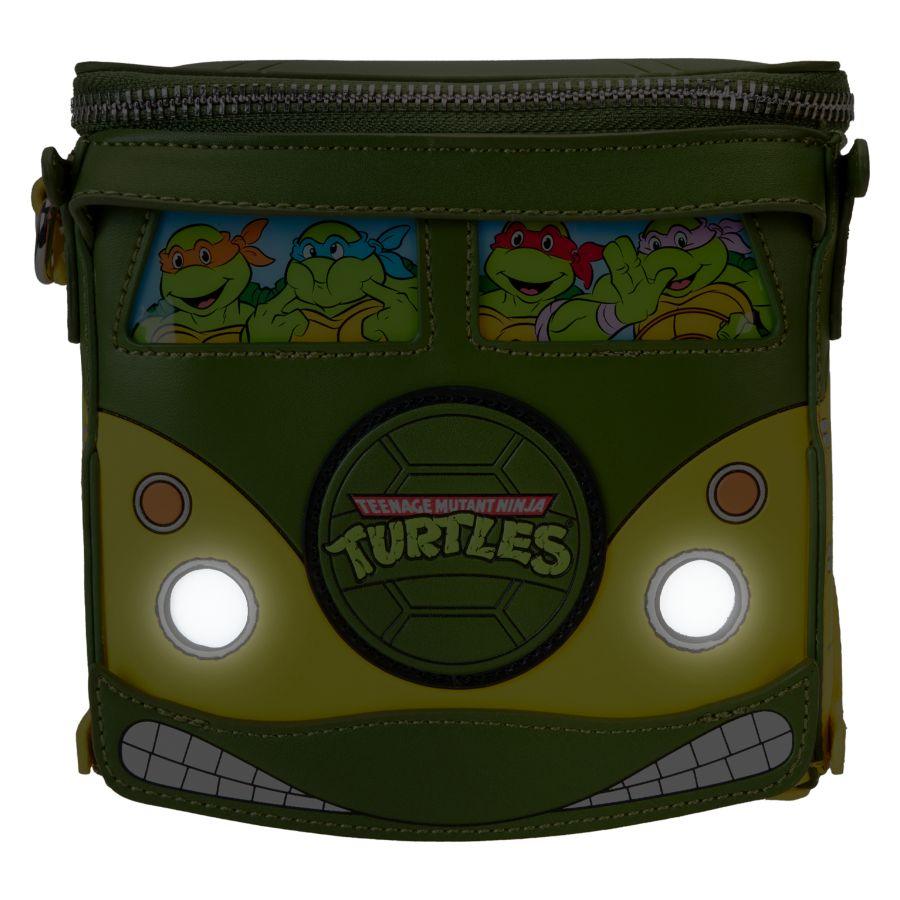 LOUTMNTTB0002 Teenage Mutant Ninja Turtles: 40th Anniversary - Party Wagon Figural Crossbody Bag - Loungefly - Titan Pop Culture