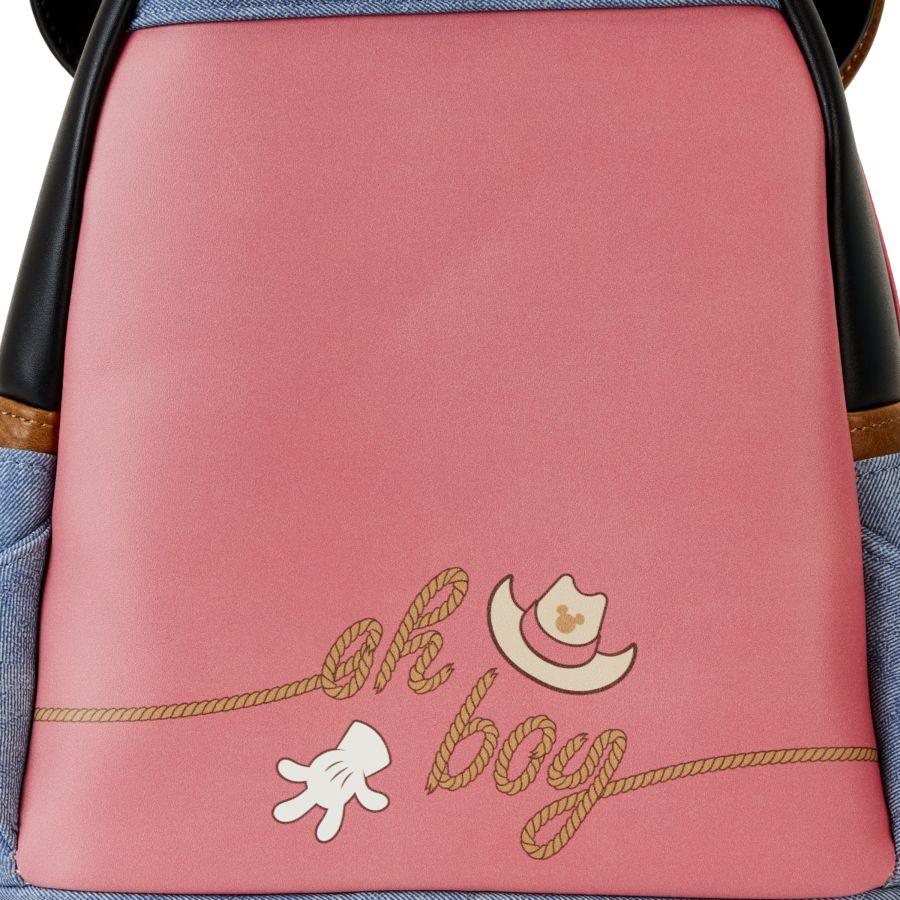 LOUWDBK3526 Disney - Western Mickey Cosplay Mini Backpack - Loungefly - Titan Pop Culture