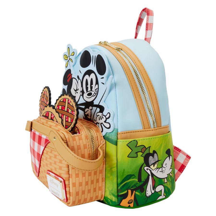 LOUWDBK3627 Mickey & Friends - Picnic Mini Backpack - Loungefly - Titan Pop Culture