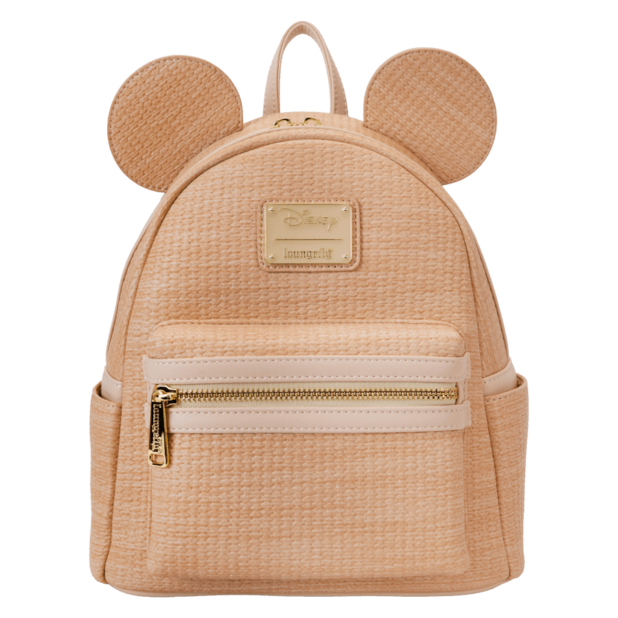 LOUWDBK3669 Disney - Mickey Straw Cosplay Mini Backpack - Loungefly - Titan Pop Culture