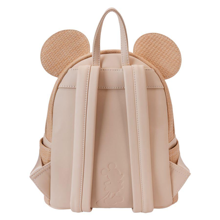 LOUWDBK3669 Disney - Mickey Straw Cosplay Mini Backpack - Loungefly - Titan Pop Culture