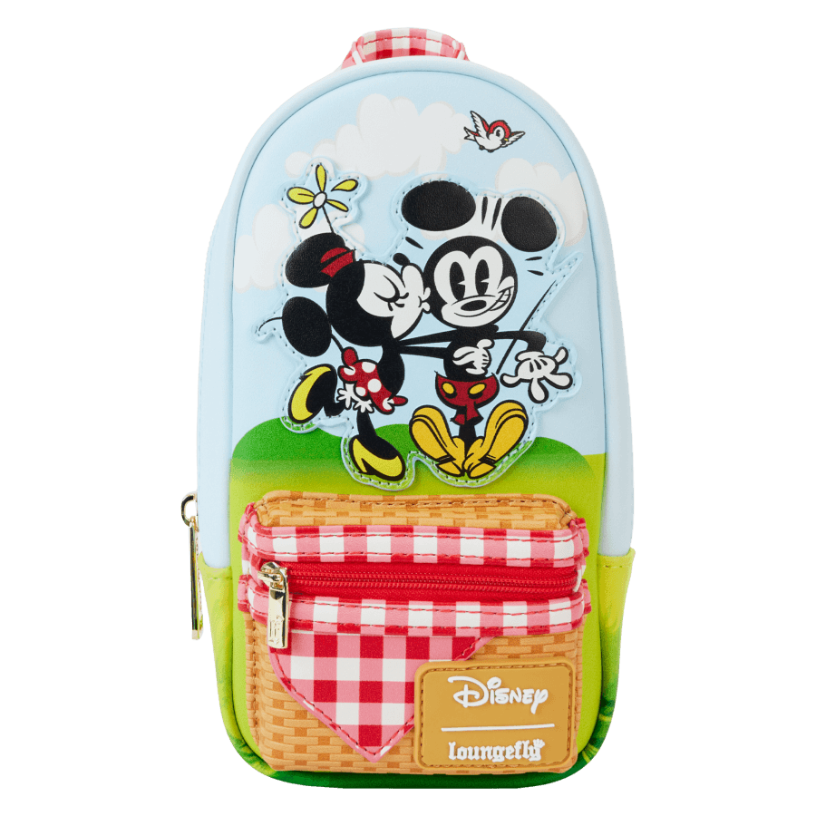 LOUWDPCC0010 Mickey & Friends - Picnic Mini Backpack Pencil Case - Loungefly - Titan Pop Culture