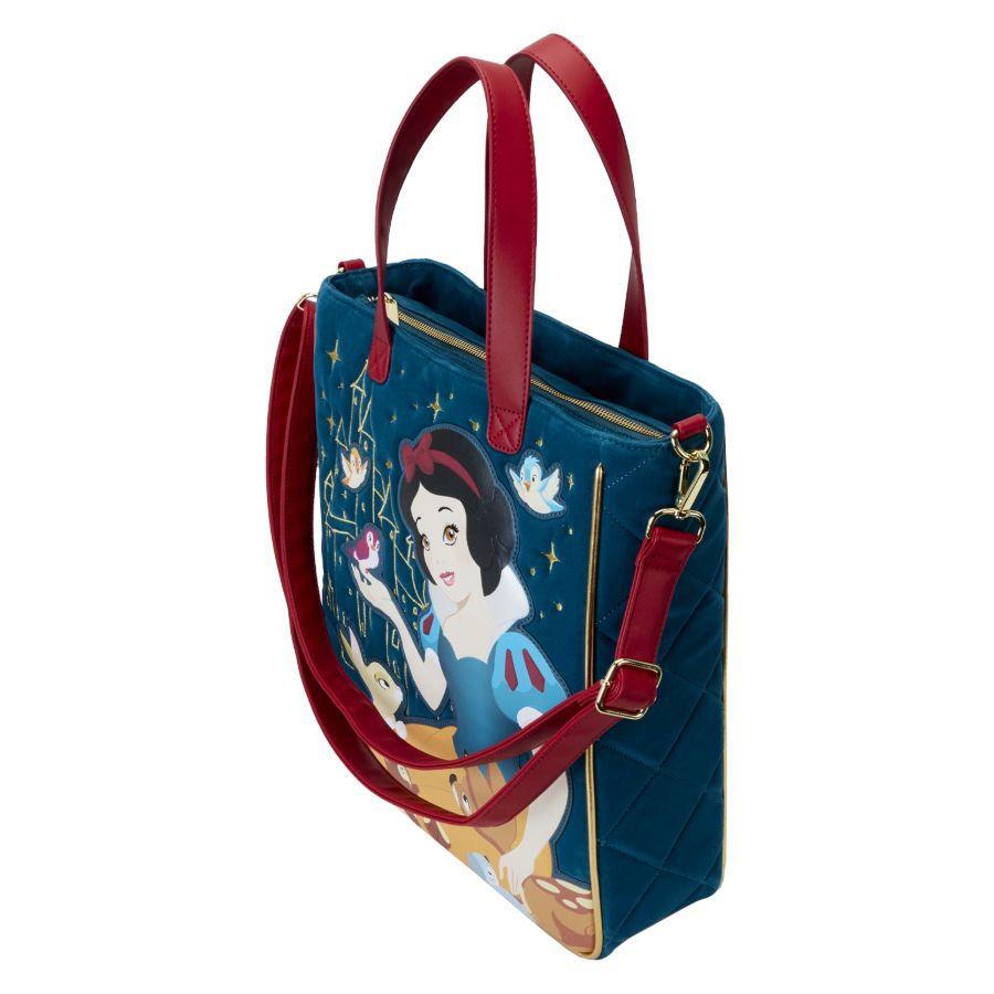 LOUWDTB2944 Snow White (1937) - Heritage Quilted Velvet Tote Bag - Loungefly - Titan Pop Culture