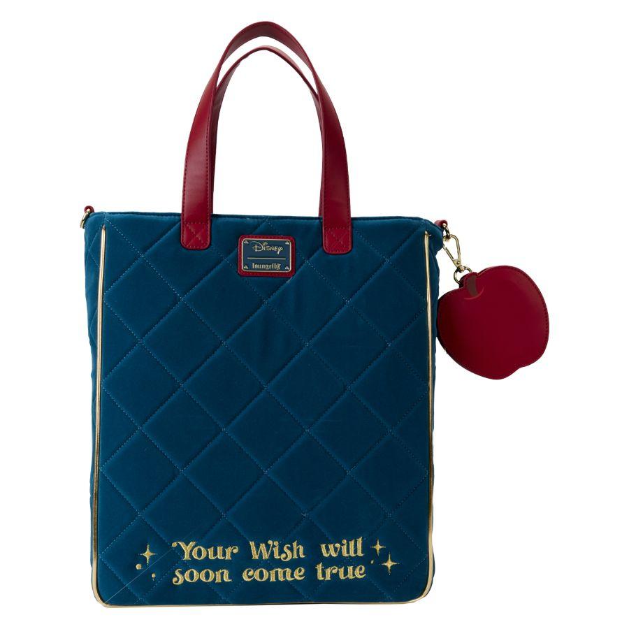 LOUWDTB2944 Snow White (1937) - Heritage Quilted Velvet Tote Bag - Loungefly - Titan Pop Culture