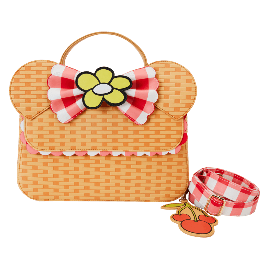 LOUWDTB3007 Minnie Mouse - Picnic Basket Crossbody Bag - Loungefly - Titan Pop Culture