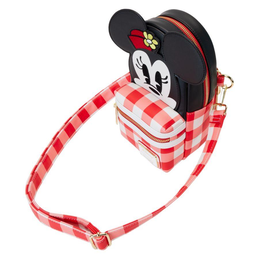 LOUWDTB3009 Minnie Mouse - Cup Holder Crossbody Bag - Loungefly - Titan Pop Culture