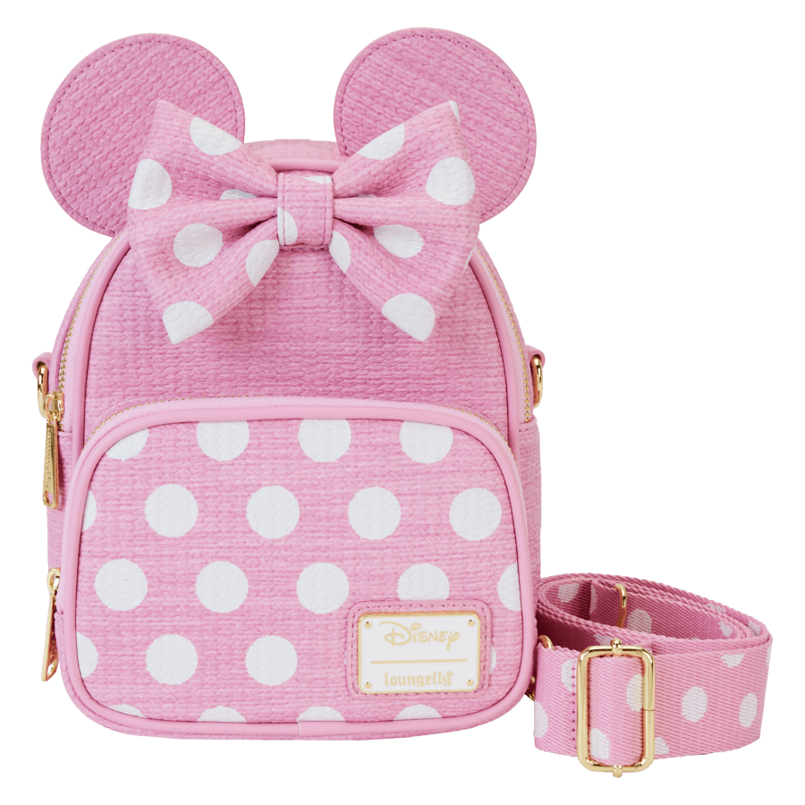LOUWDTB3031 Disney - Minnie Straw Mini Convertible Bag - Loungefly - Titan Pop Culture