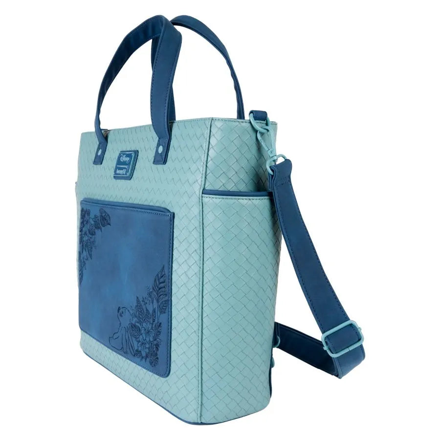 Lilo & Stitch - Stitch Embroidered Convertible Tote Bag