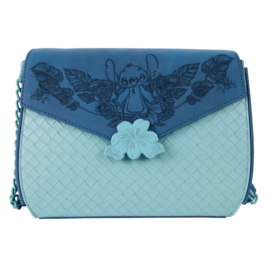 Lilo & Stitch - Stitch Embroidered Crossbody Bag