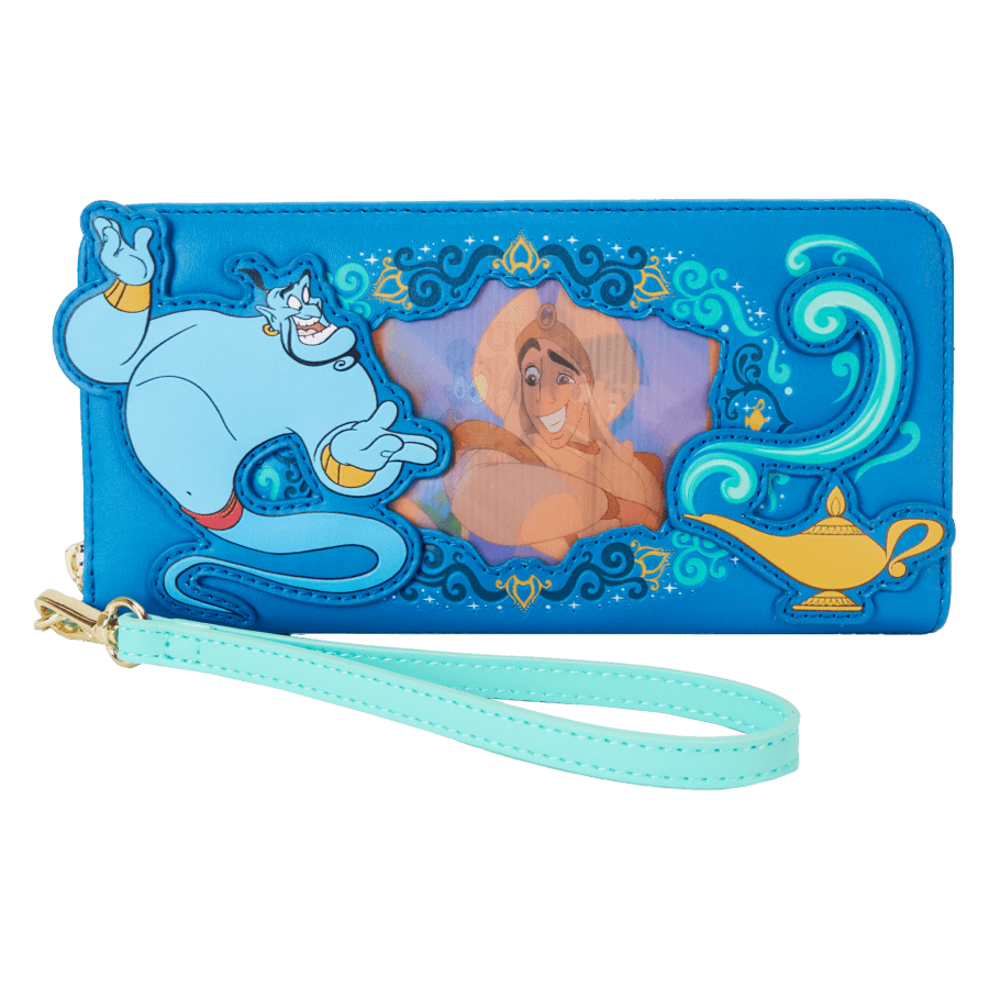 LOUWDWA3031 Disney Princess - Jasmine Wristlet Wallet - Loungefly - Titan Pop Culture