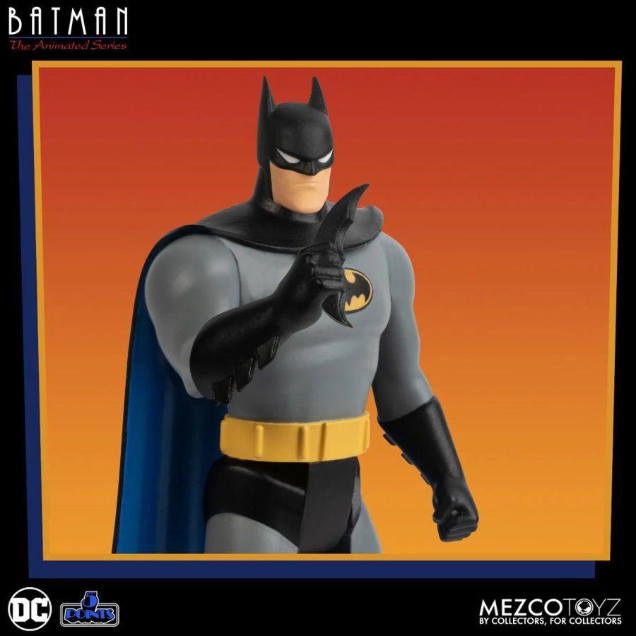 MEZ18160 Batman: Animated Series - 5 Points Figure Assortment - Mezco Toyz - Titan Pop Culture