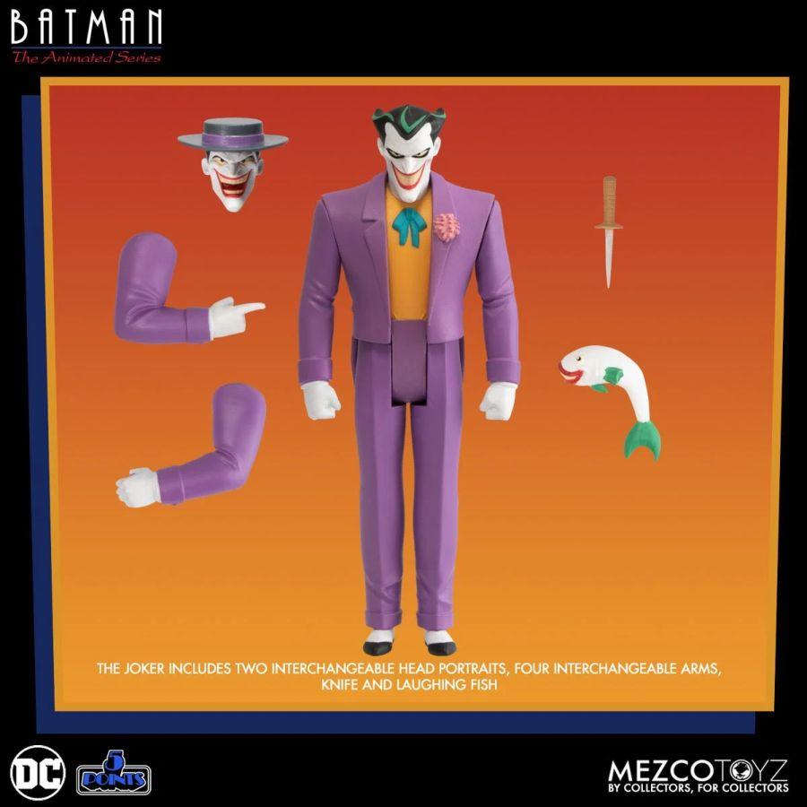 MEZ18160 Batman: Animated Series - 5 Points Figure Assortment - Mezco Toyz - Titan Pop Culture