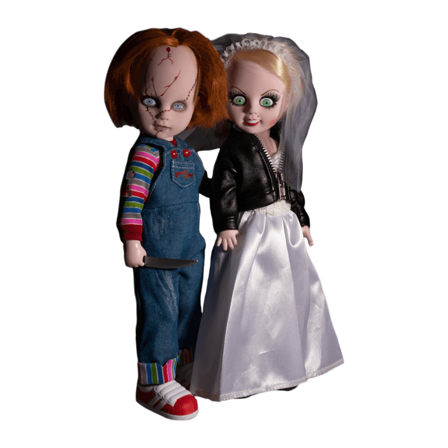 MEZ94280 Living Dead Dolls - Chucky & Tiffany 2-Pack - Mezco Toyz - Titan Pop Culture