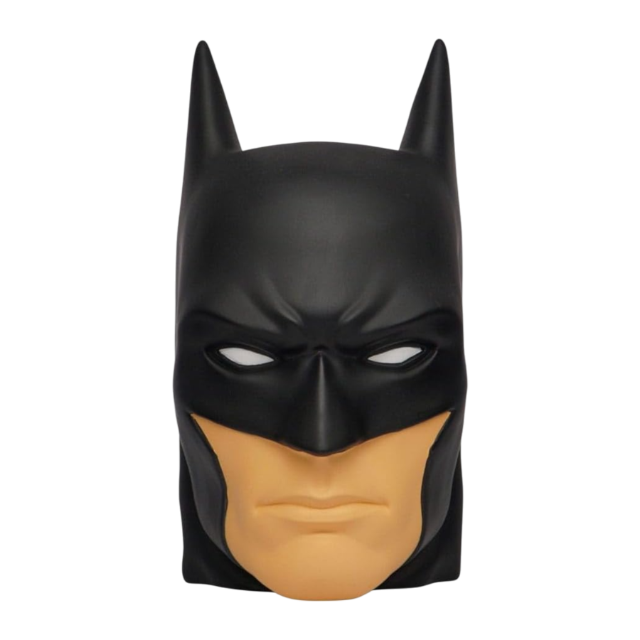 Batman - Banco de PVC de lujo con cabeza de Batman