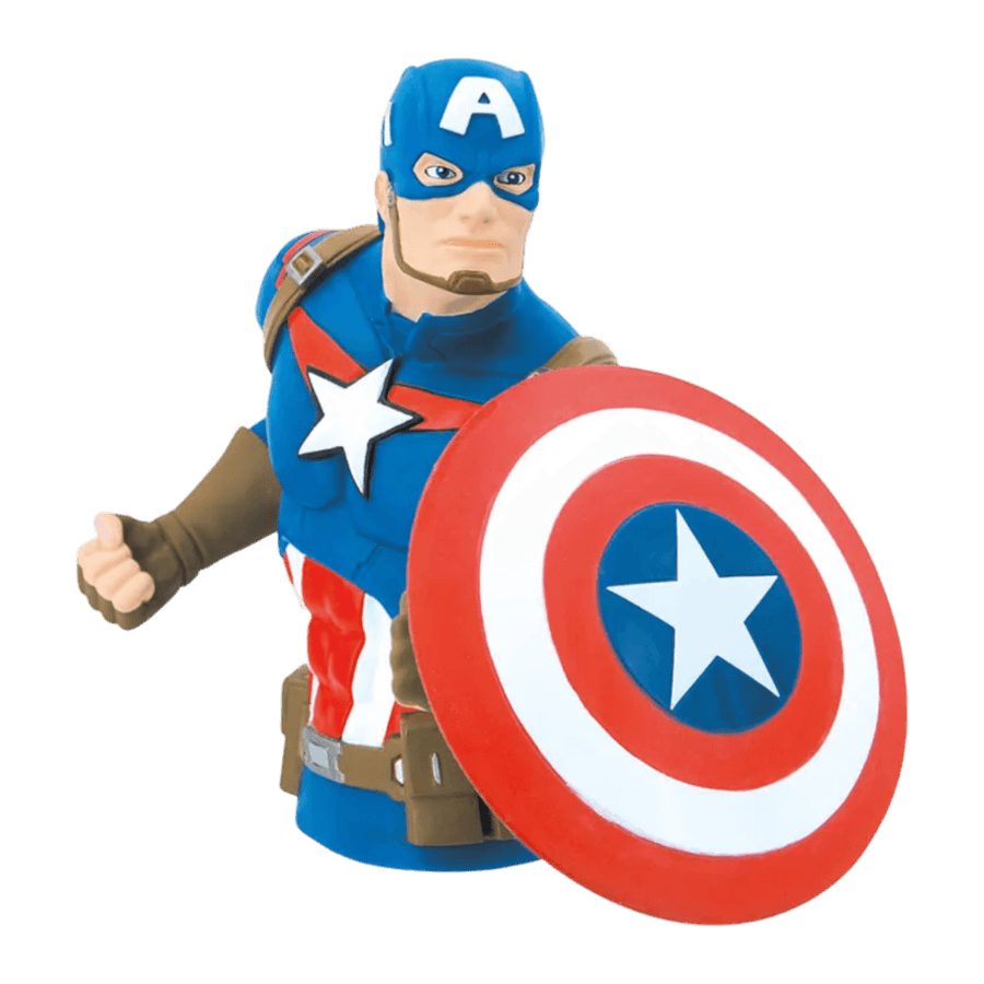 MON68752 Marvel - Captain America Bust Bank - Monogram International - Titan Pop Culture