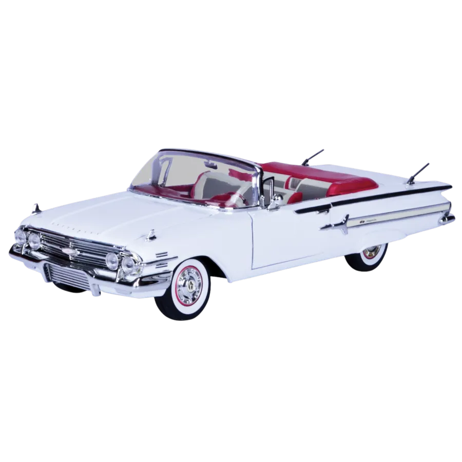 Timeless Legends - 1960 Chevrolet Impala [White] 1:18 Scale Diecast Vehicle