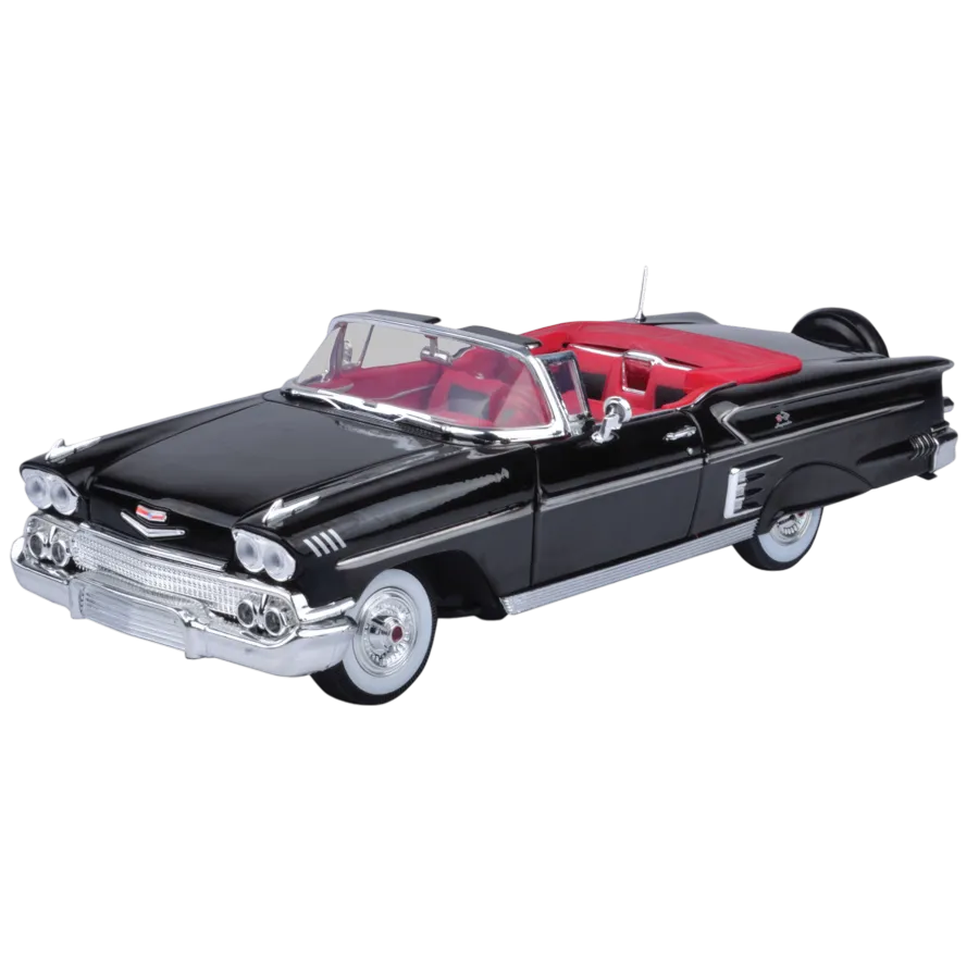 Timeless Legends - 1958 Chevrolet Impala [Black] 1:18 Scale Diecast Vehicle