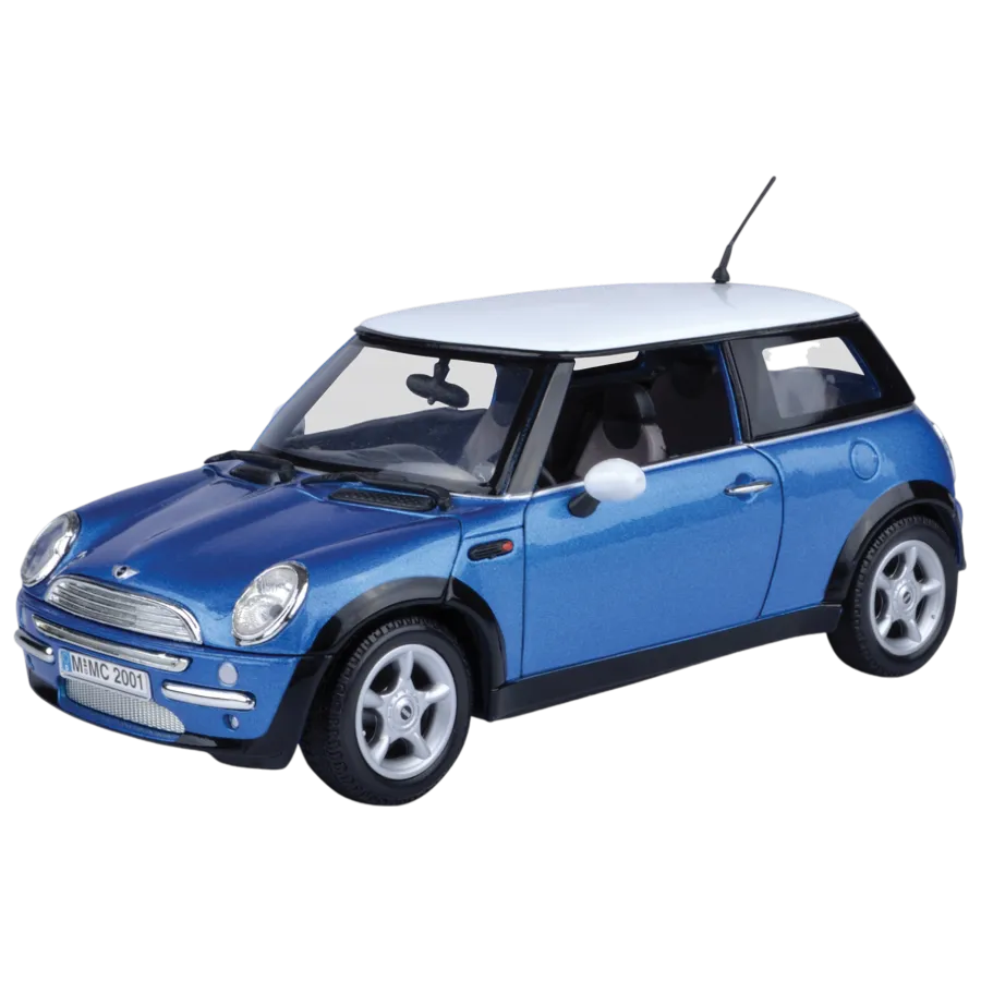 Timeless Legends - 1:18 Scale Mini Cooper [Blue]