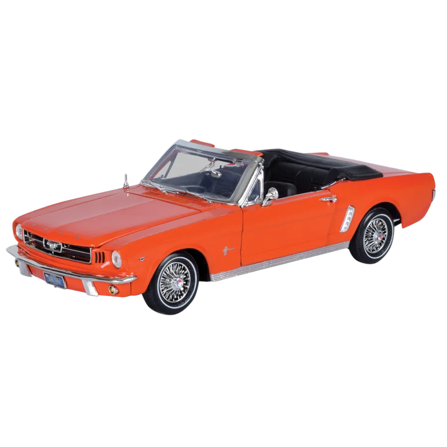 Timeless Legends - 1964 1/2 Ford Mustang (Convertible) [Orange] 1:18 Scale Diecast Vehicle