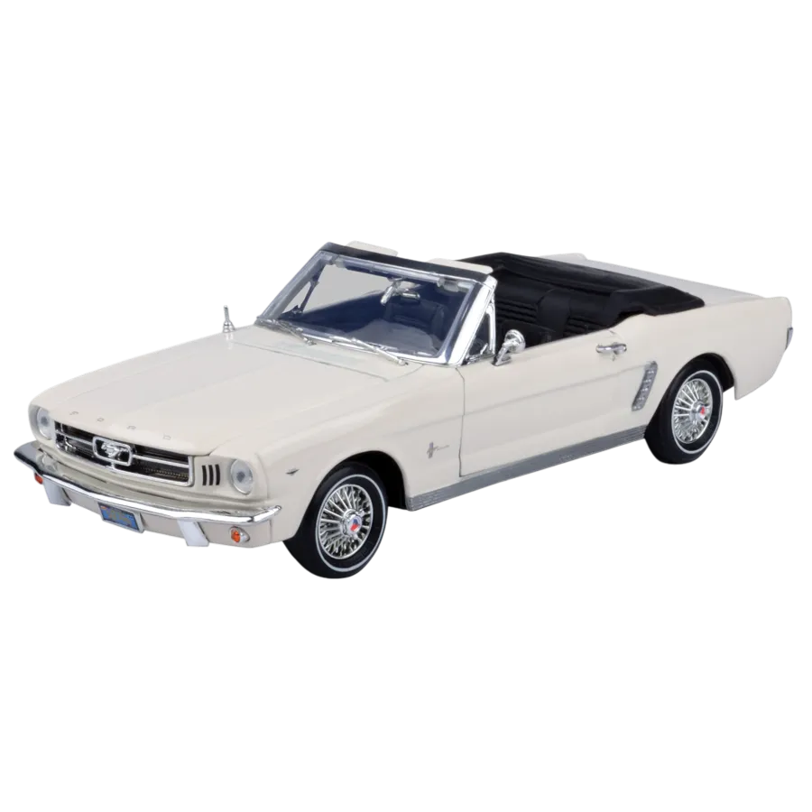 Timeless Legends - 1964 1/2 Ford Mustang (Convertible) [White] 1:18 Scale Diecast Vehicle
