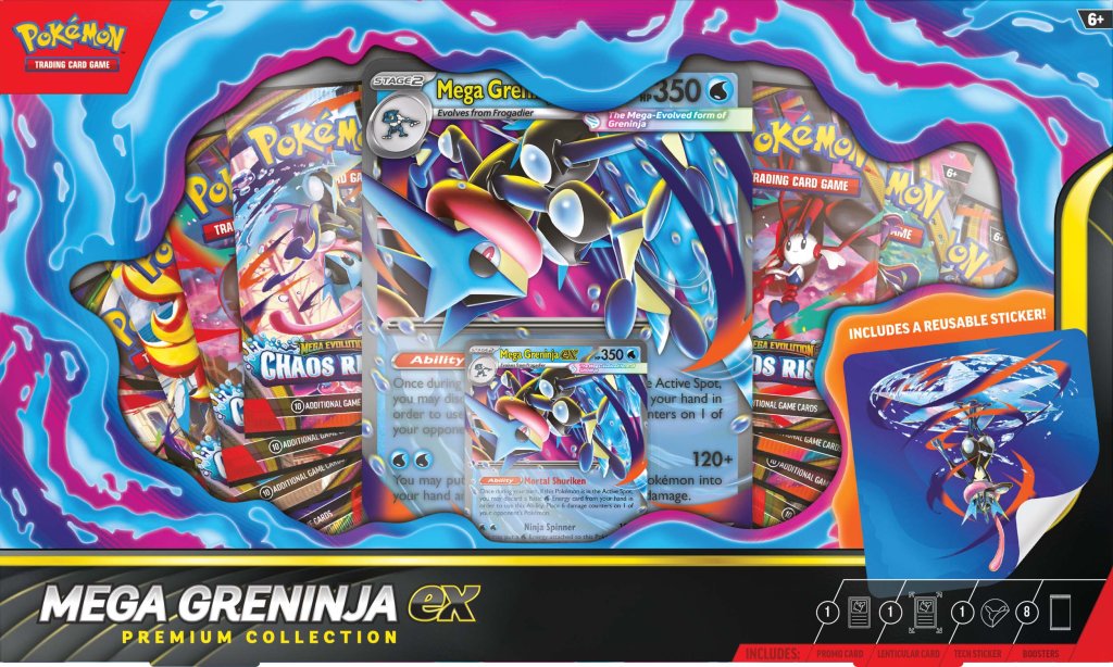 Pokemon TCG: Mega Greninja ex Premium Collection