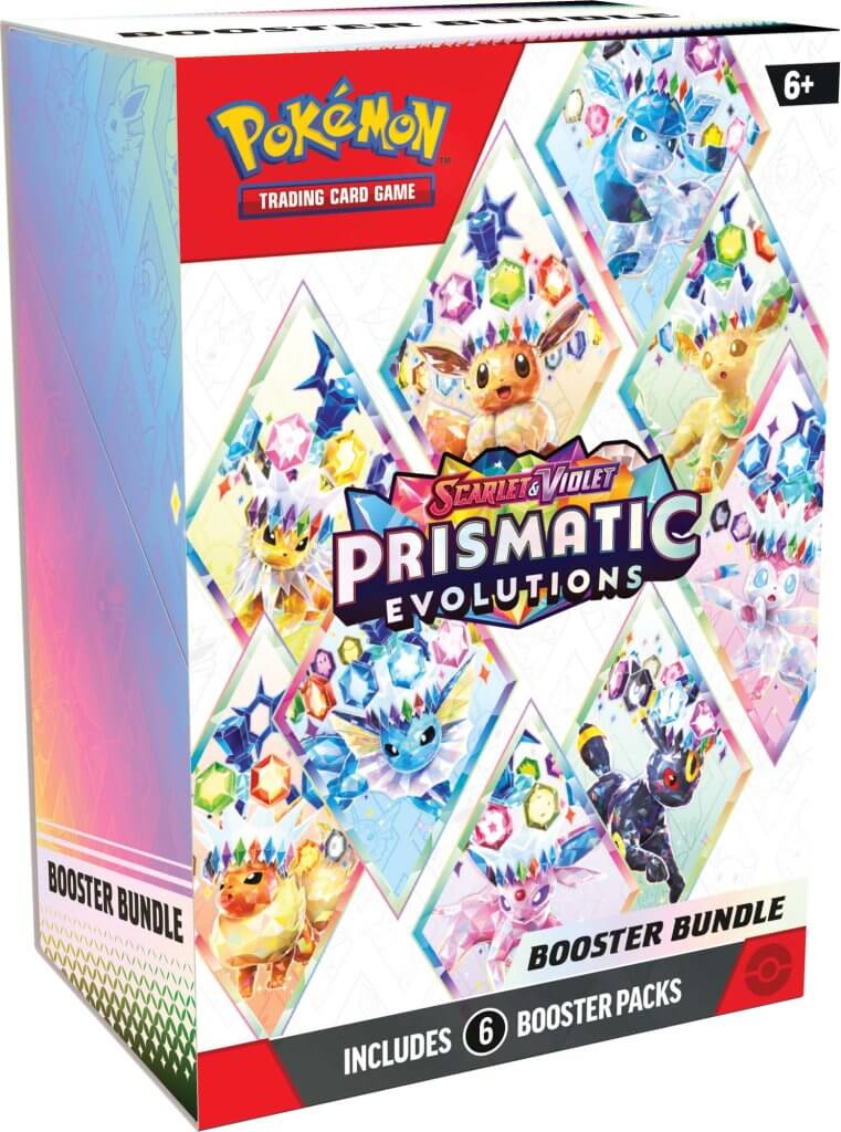 10-10025-101 POKEMON TCG Scarlet & Violet 8.5 Prismatic Evolutions Booster Bundle - Pokemon - Titan Pop Culture