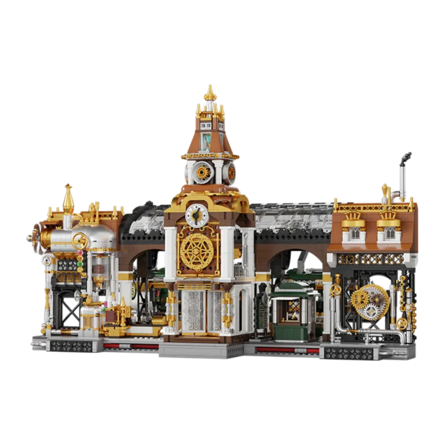 Joyride Series - Steampunk Train Station (2788 Piece Kit)