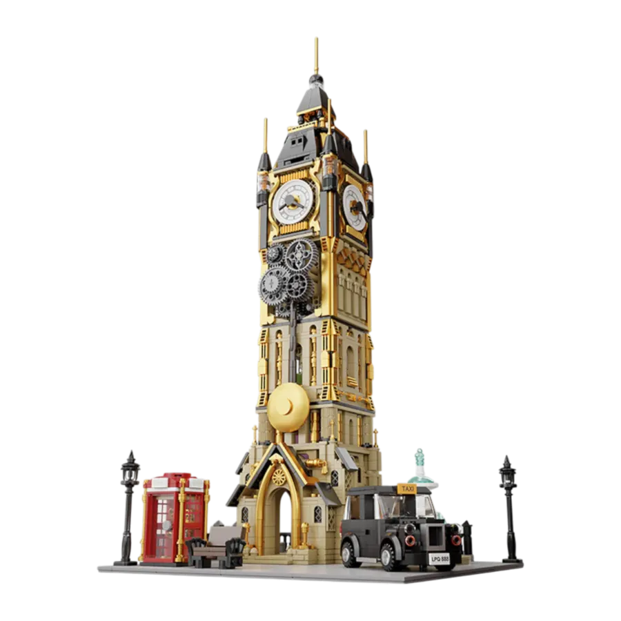 Joyride Series - Steampunk Bell Tower (2424 Piece Kit)