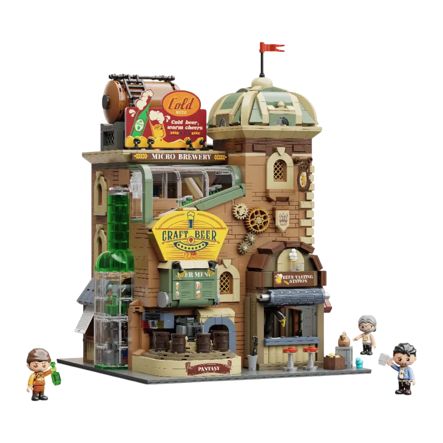 Retro Series - Craft Brewery (3445 Piece Kit)
