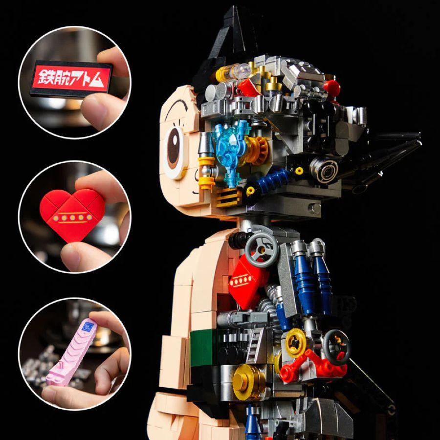 PSY86203HY Astro Boy - Astro Boy Mechanical Version Buildable Figure (1250pcs) - Pantasy - Titan Pop Culture
