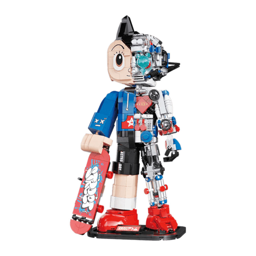 PSY86207 Astro Boy - Astro Boy The Skateboard Boy Buildable Figure (1117pcs) - Pantasy - Titan Pop Culture