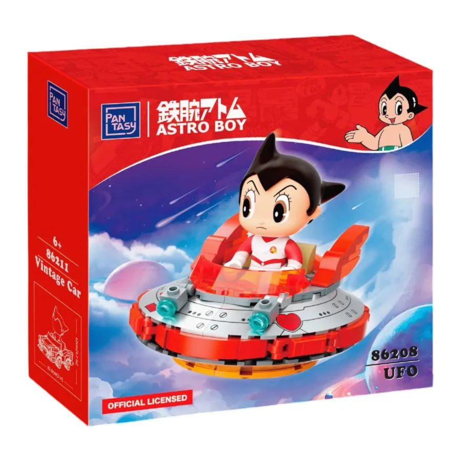 PSY86208 Astro Boy - Astro Boy in UFO Construction Set (125pcs) - Pantasy - Titan Pop Culture