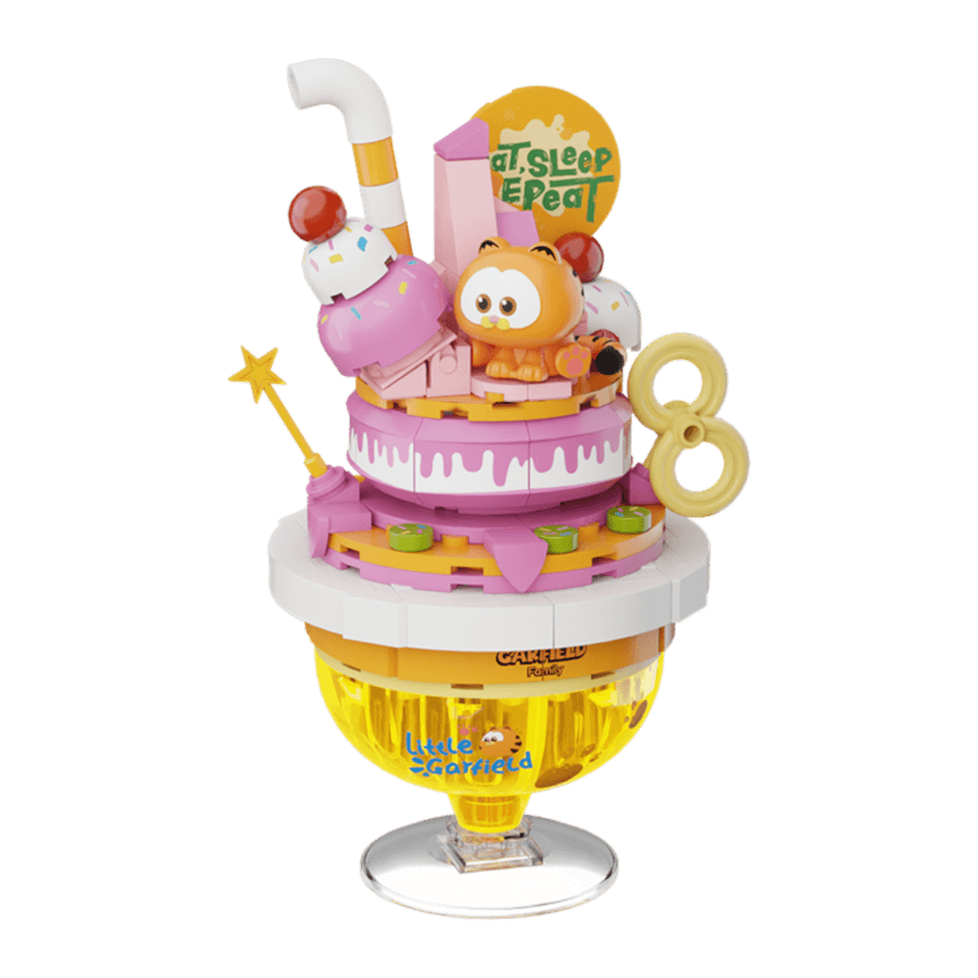 PSY86806 Garfield - Special Drink Construction Set (146 pcs) - Pantasy - Titan Pop Culture