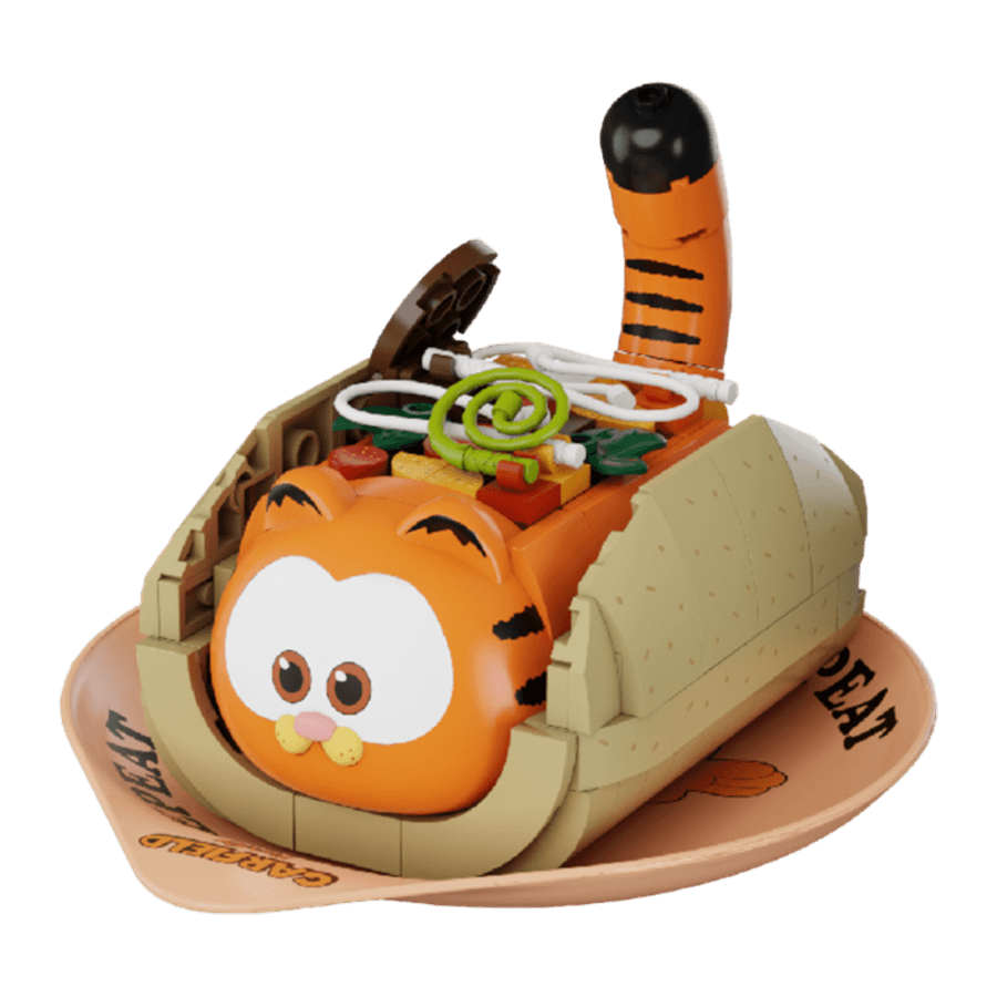 PSY86808 Garfield - Taco Construction Set (176 pcs) - Pantasy - Titan Pop Culture