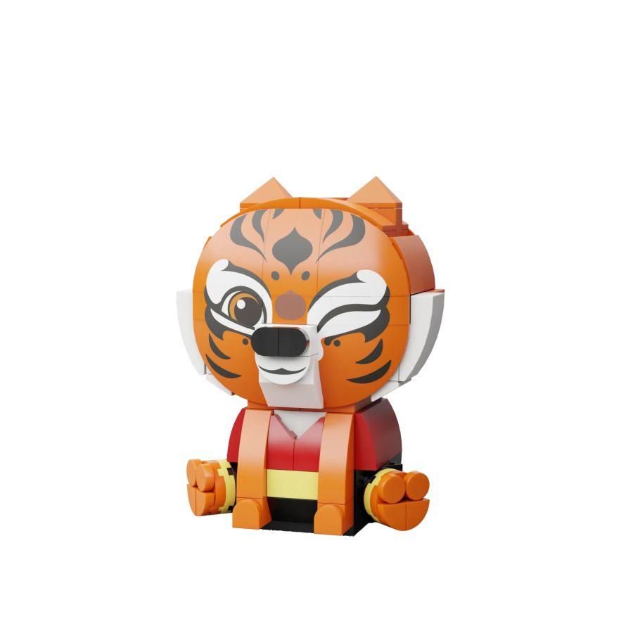 PSY99125 Kung Fu Panda - Tigress Sitting Baby Series Buildable Figure (138pcs) - Pantasy - Titan Pop Culture