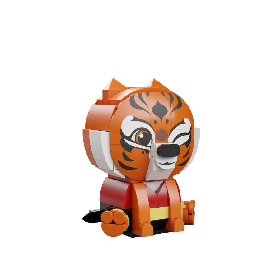 PSY99125 Kung Fu Panda - Tigress Sitting Baby Series Buildable Figure (138pcs) - Pantasy - Titan Pop Culture