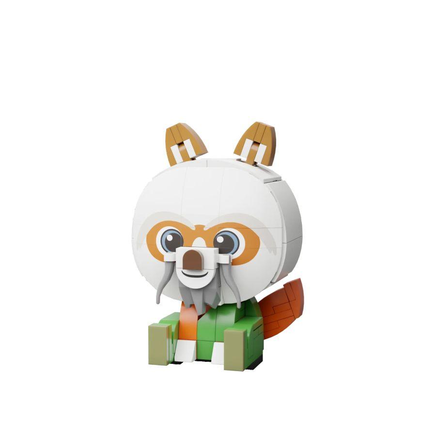 PSY99126 Kung Fu Panda - Shifu Sitting Baby Series Buildable Figure (141pcs) - Pantasy - Titan Pop Culture