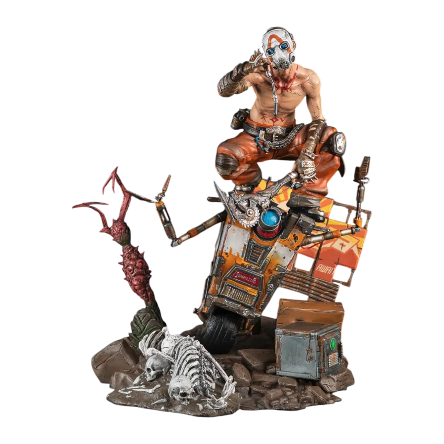 Borderlands 3 - Psycho & Claptrap 1:6 Diorama