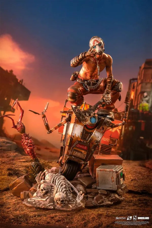 Borderlands 3 - Psycho & Claptrap 1:6 Diorama