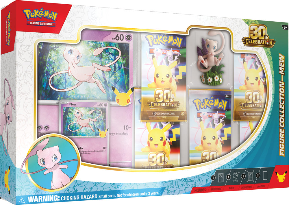 Pokemon TCG: 30th Celebration Figure Collection - Mew / Mewtwo
