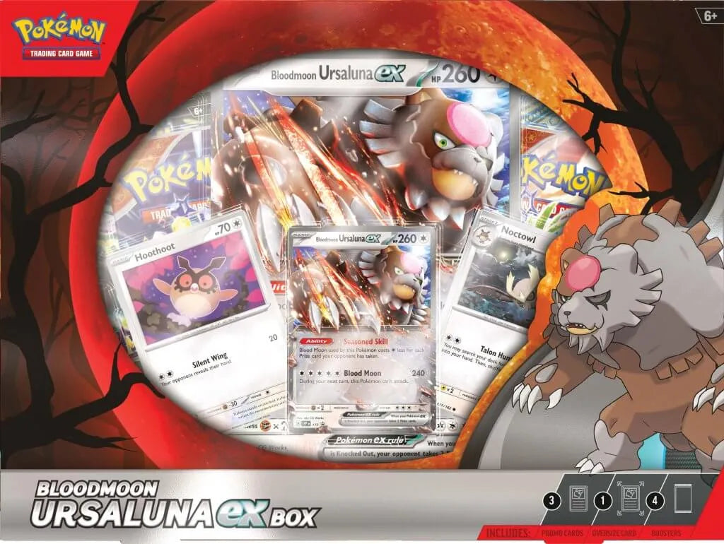 290-41318 POKEMON TCG Bloodmoon Ursaluna ex Box - Pokemon - Titan Pop Culture