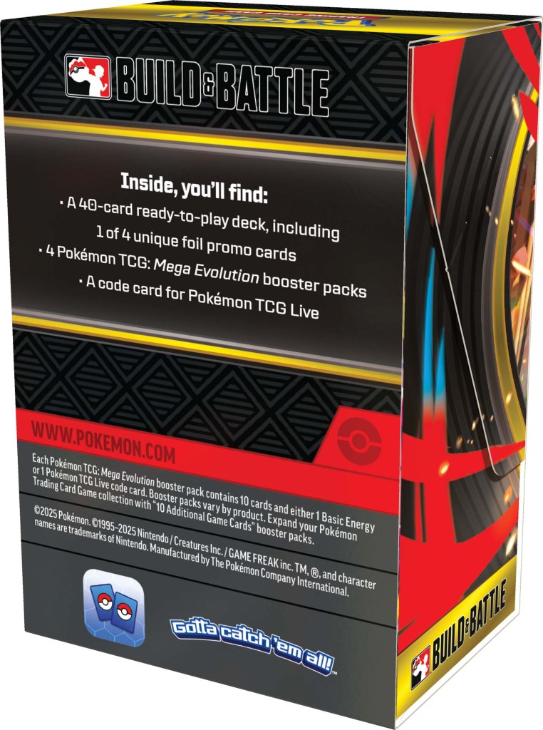 Pokemon TCG: Mega Evolution Build & Battle Box