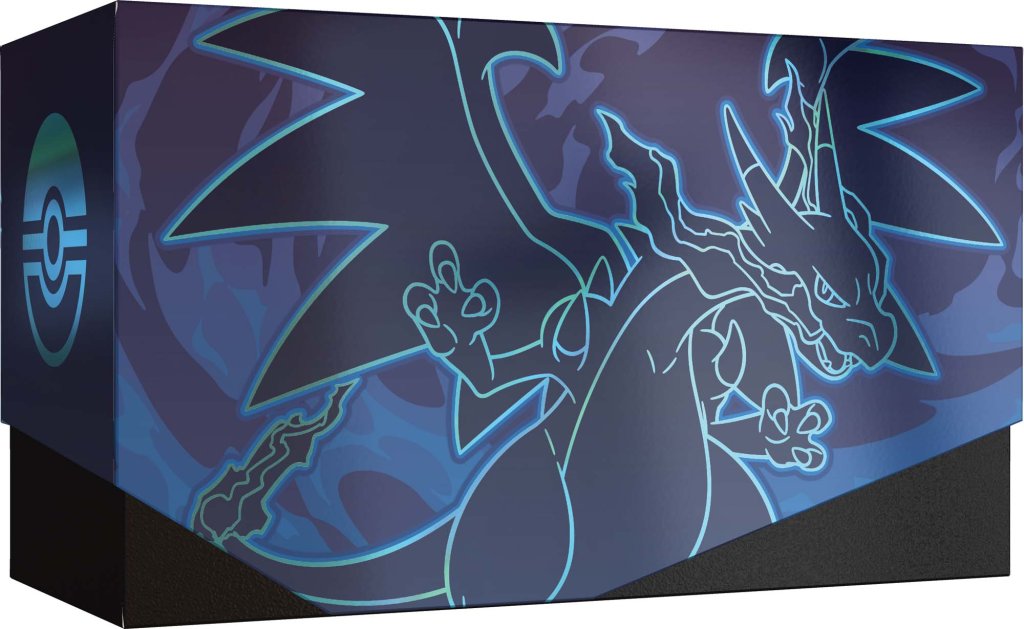 Pokémon TCG: Megaevolución - Caja de Entrenador Élite Llamas Fantasmales