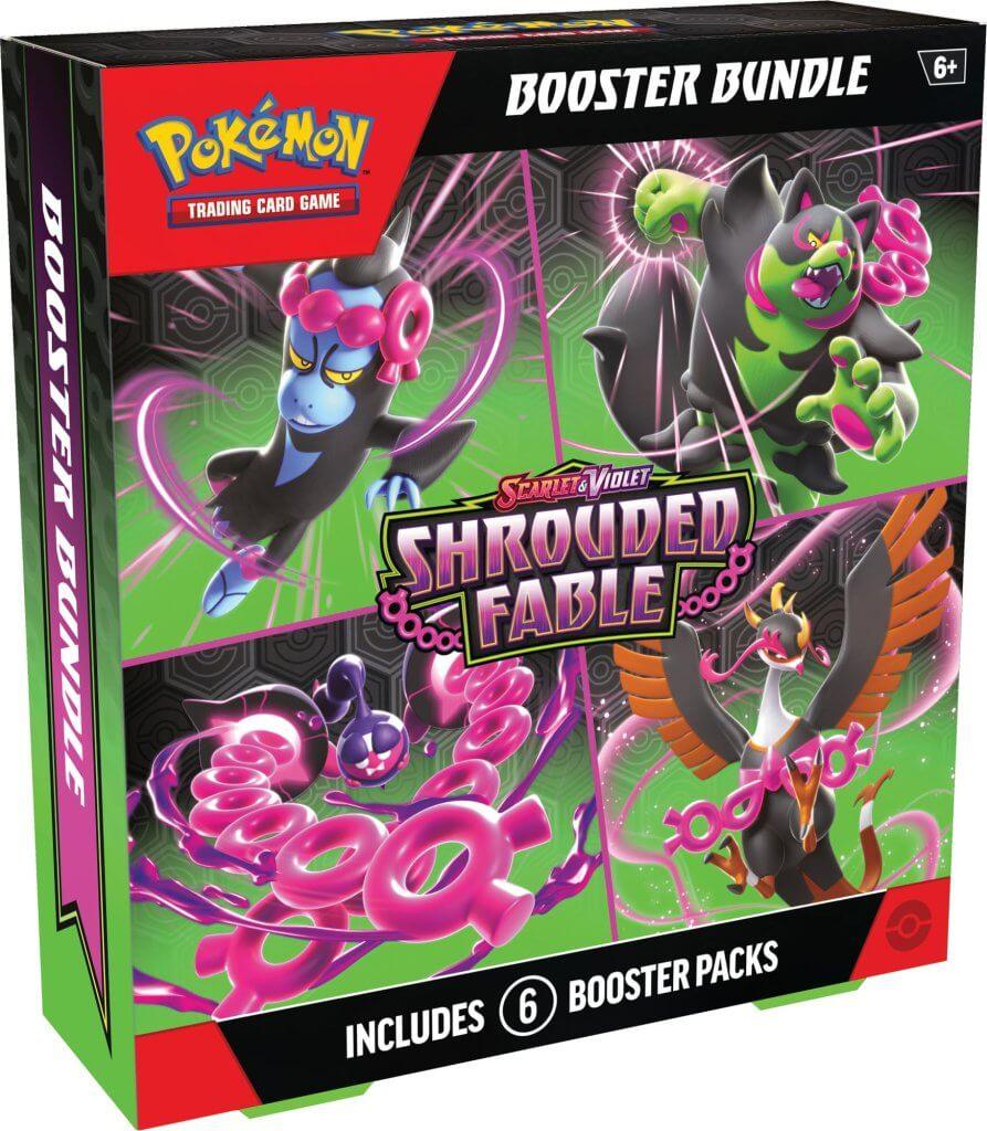 POKEMON TCG Scarlet & Violet 6.5 Shrouded Fable Booster Bundle