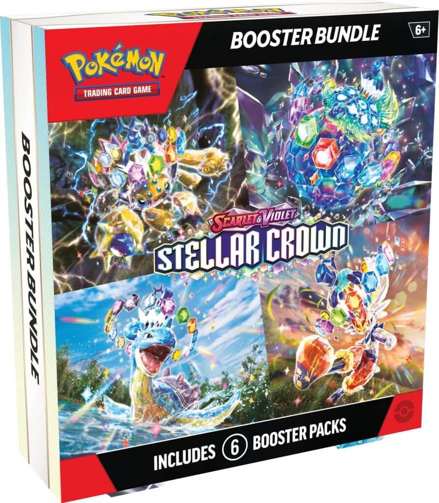 190-85855 POKÉMON TCG Scarlet & Violet 7 Stellar Crown Booster Bundle - Pokemon - Titan Pop Culture