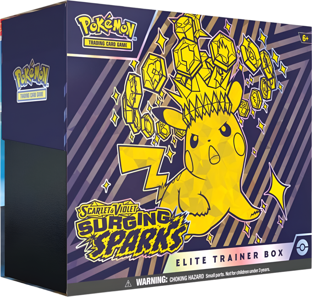 POKEMON TCG Scarlet & Violet 8 Surging Sparks Elite Trainer Box