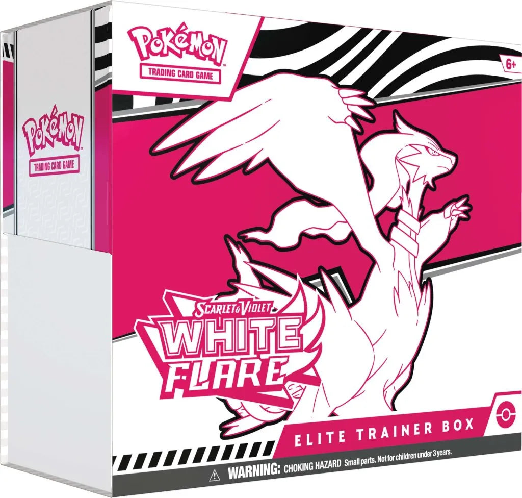 Pokemon TCG: Scarlet & Violet— White Flare Elite Trainer Box