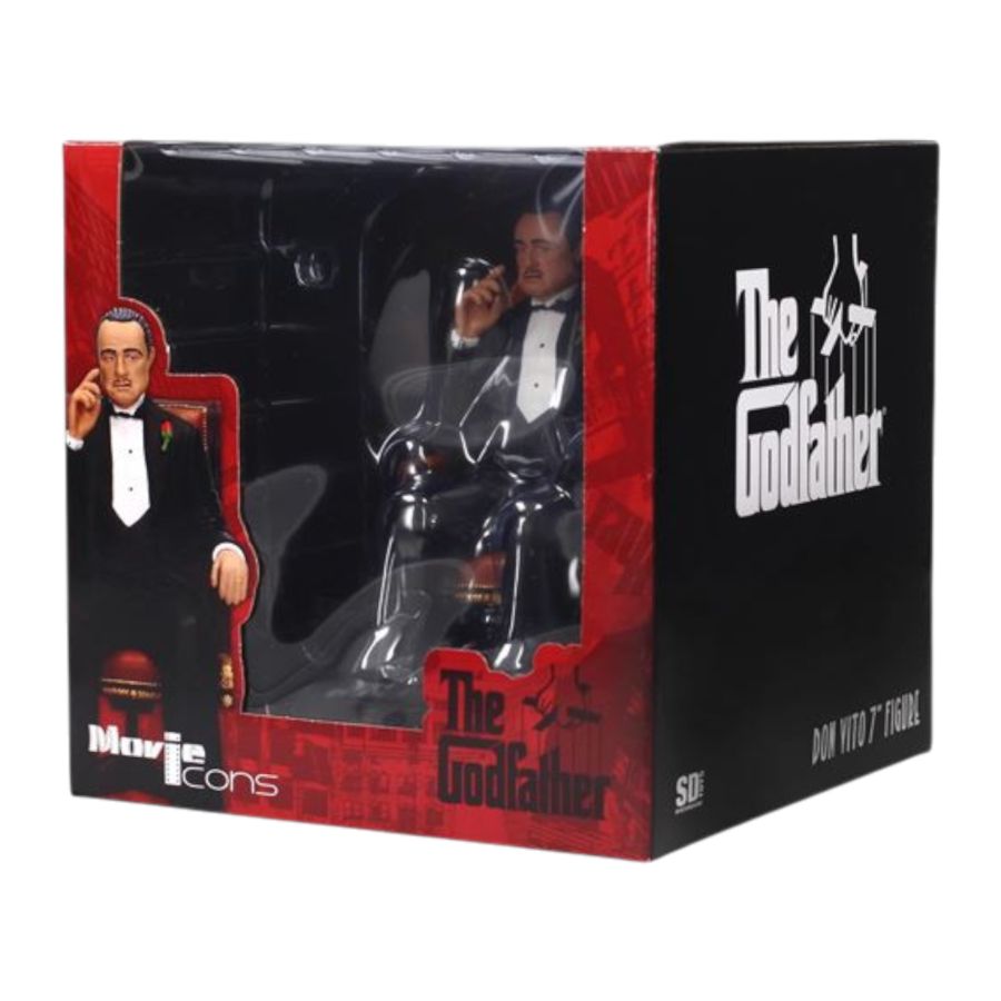 El Padrino - Vito Corleone en la figura de la silla